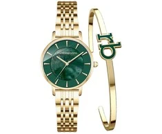 RoccoBarocco Laikrodis moterims ROCCO BAROCCO dėžutėSET RB.4659L-04M(zo506d)