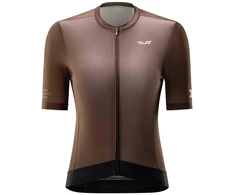 Rockbros 15110007005 TVI Women's Short Sleeve Cycling Jersey L - Brown