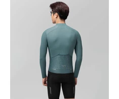 Rockbros 15120015016 ROAD TO SKY men's cycling jersey long sleeve S - pilka-mėlynas
