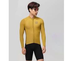 Rockbros 15120015023 ROAD TO SKY men's long sleeve cycling jersey S - yellow