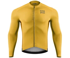 Rockbros 15120015025 ROAD TO SKY men's long sleeve cycling jersey L - yellow