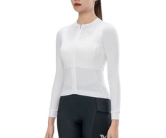 Rockbros 15210006004 TVI Women's Cycling Jersey Long Sleeve M - Baltas