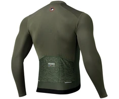 Rockbros 15220003004 ROAD TO SKY men's cycling jersey long sleeve L - žalias