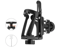 Rockbros 2-3D Adjustable Bottle Holder for Bikes and Motorcycles - Juodas
