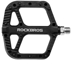 Rockbros 2018-12A Nylon Bicycle Pedals - Juodas