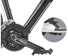 Rockbros 2020-12BBK Platform Aluminum Bicycle Pedals - Juodas