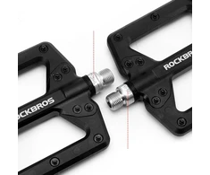 Rockbros 2022-12A Nylon Bicycle Pedals - Juodas