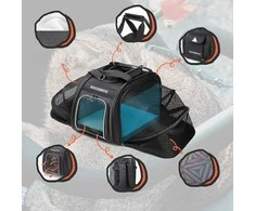 Rockbros 30140028001 transport krepšys dviračiui for cats and dogs – juodos spalvos