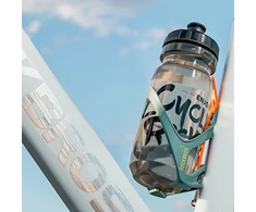 Rockbros 310013002 ROAD TO SKY Bottle Cage with Tire Lever - Mėlyna-Oranžinis
