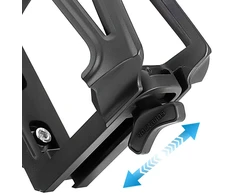 Rockbros 31210029 Motorcycle Bottle Holder - Juodas and Raudona