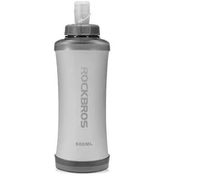 Rockbros 350017001 soft flask running water bottle 500 ml - baltas