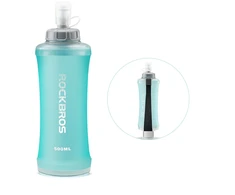 Rockbros 350017002 soft flask running water bottle 500 ml - light mėlynas