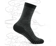 Rockbros 490025001 ROAD TO SKY Cycling Socks 39-42 cm - Juodas