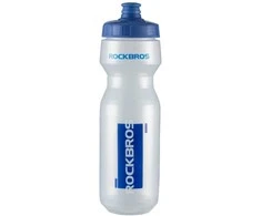 Rockbros 750 ml dviračio gertuvė – permatoma su Mėlyna kandikliu