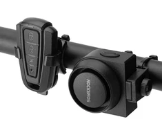 Rockbros A2 Bicycle Bell with 115 dB Alarm and USB-C Remote Control - Juodas