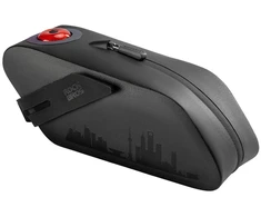 Rockbros AS-078-1 Bicycle Seat Bag with Smart Rear Light 0.8L - Juodas