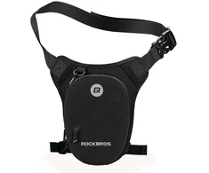 Rockbros AS-081 Motorcycle Thigh or Hip Bag 1L - Juodas