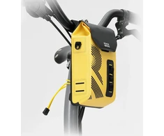 Rockbros AS-160 Atsparus vandeniui Handlebar Bicycle Bag 1.3L - Geltona