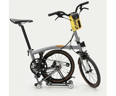 Rockbros AS-160 Atsparus vandeniui Handlebar Bicycle Bag 1.3L - Geltona