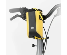Rockbros AS-162 Atsparus vandeniui Handlebar Bottle Bag - Geltona