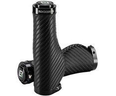 Rockbros Bike Grips Twisted Ergonomic Anti-Slip Grips – Juodas