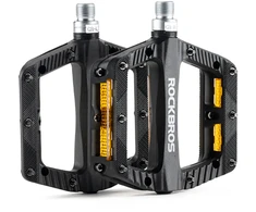 Rockbros BP2501 Reflective Nylon Bicycle Pedals - Juodas