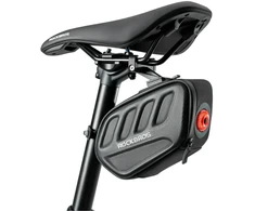 Rockbros C61 Bike Saddle Bag with Smart Rear Light 0.45L - Juodas
