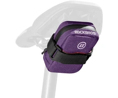 Rockbros F006 Bicycle Saddle Bag 0.35 l - Violetinė