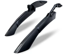 Rockbros FK-870 bicycle fenders with quick-release system, adjustable - juodas
