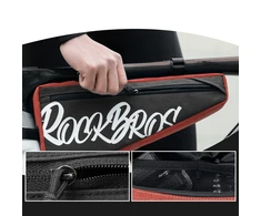 Rockbros G008 Flash Journey Triangle Frame Bike Bag XL 1.9 l - Juodas and Raudona
