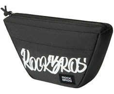 Rockbros G011 Flash Journey trapezoidal handlebar bike bag 0.7 l - juodas