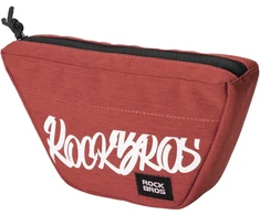 Rockbros G011 Flash Journey trapezoidal handlebar bike bag 0.7 l - red