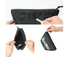 Rockbros G011 Flash Journey trapezoidal handlebar bike bag 0.7 l - juodas