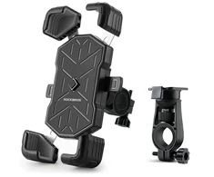 Rockbros HW-117 Handlebar Clamp Phone Holder - Juodas and Gray