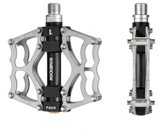 Rockbros JT201012LS 2010-12L Aluminum Platform Bicycle Pedals - Sidabrinis