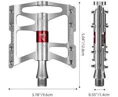 Rockbros JT410 4.10 4 guolių dviračių pedalai - Sidabrinis