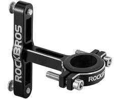 Rockbros KS-416 Adjustable Aluminum Bottle Cage Adapteris - Juodas