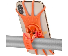 Rockbros LF436 Handlebar Clamp Phone Holder - Oranžinis