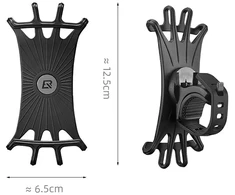 Rockbros LF436 Handlebar Clamp Phone Holder – Juodas