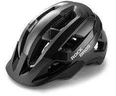 Rockbros LK-67 Youth Bike Helmet with Detachable Visor 54–58 cm - Juodas