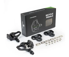 Rockbros LP-R pedal cleats, LOOK system - juodas