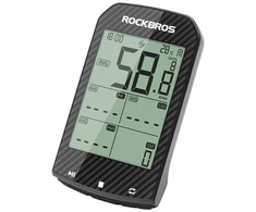 Rockbros M1Pro Bluetooth GPS Bike Computer IPX6 - Juodas