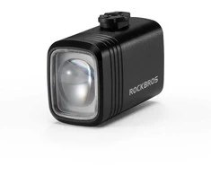 Rockbros M6 1000 lm front rechargeable bike light 2800 mAh - juodas