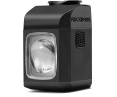 Rockbros M8 1600lm front bike light with remote control 10m rechargeable 4000 mAh - juodas