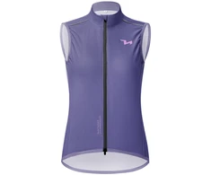 Rockbros MJ008 TVI Windproof Women's Cycling Vest L - Violetinė