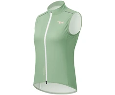 Rockbros MJ008 TVI Women's Cycling Vest Windproof Size S - Žalias