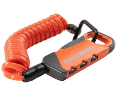Rockbros RBK6N Combination Bike Lock - Oranžinis
