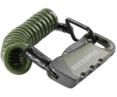 Rockbros RBK6N Combination Bike Lock - Žalias