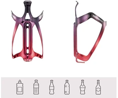 Rockbros RKL02 Aluminum Bottle Cage - Juodas and Raudona