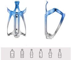 Rockbros RKL02 Aluminum Bottle Cage - Mėlyna and Sidabrinis